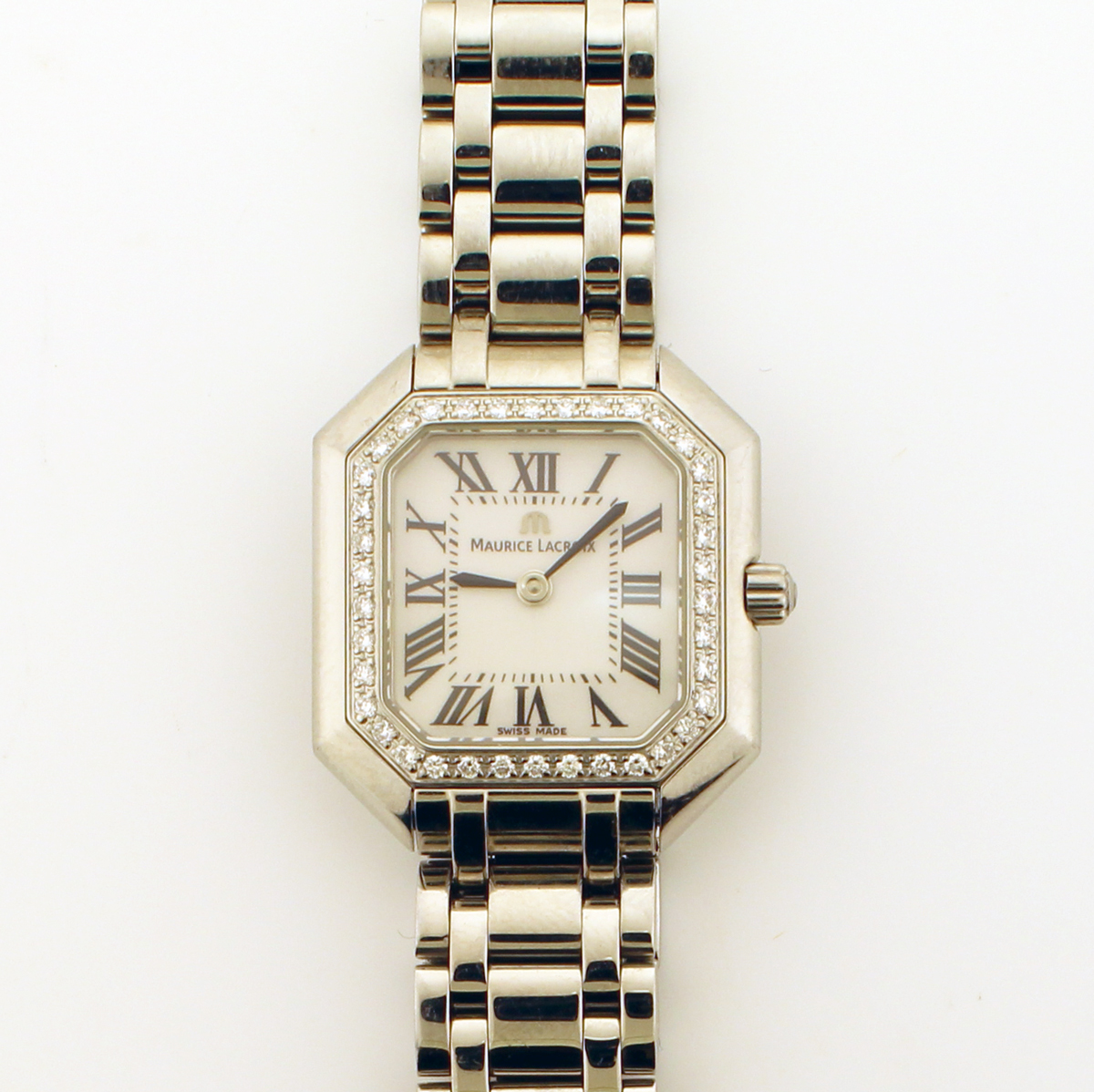 Women\'s Les Classiques Diamond Accent Stainless Steel Maurice Lacroix Watch  - Golden Creations