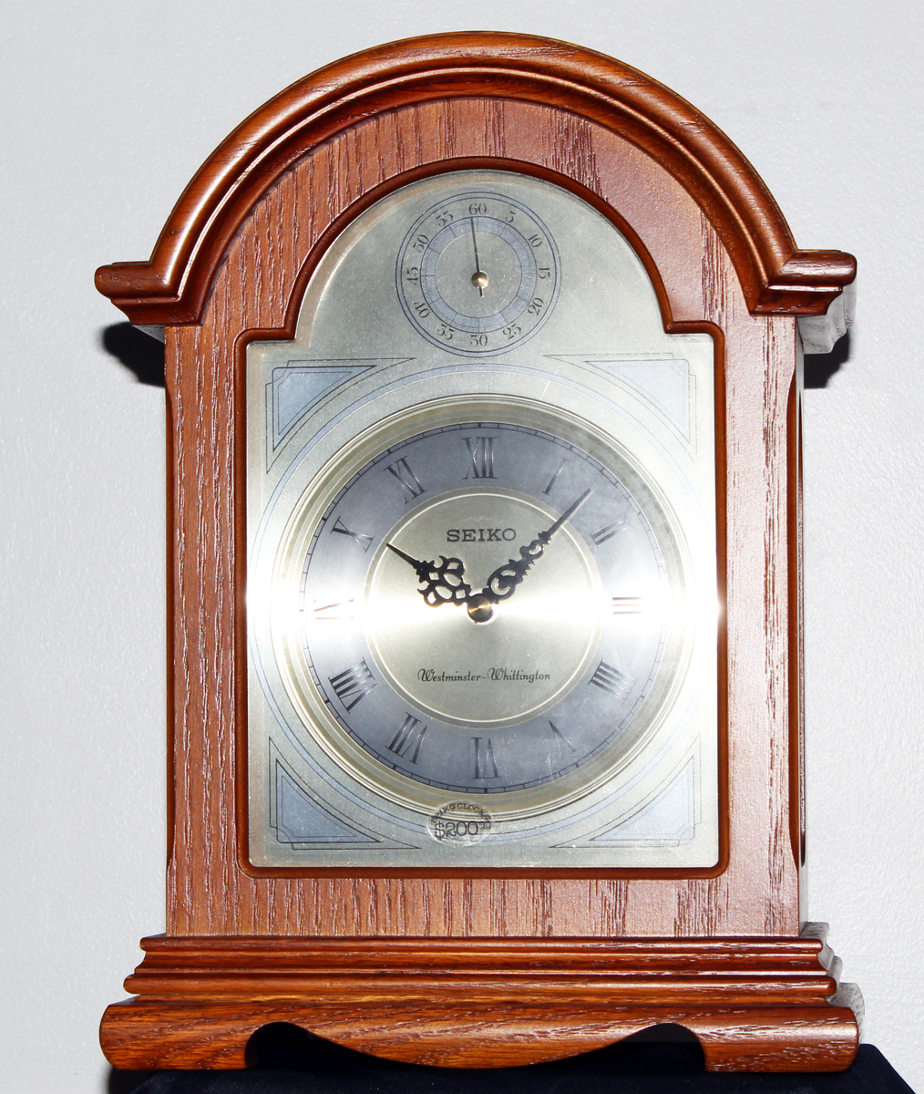 SEIKO Wood Chime Mantel Clock - Golden Creations