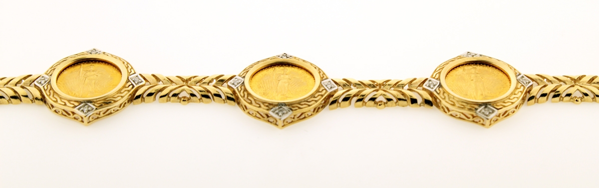 Coin Bracelet (Gold, Silver) – Redemption