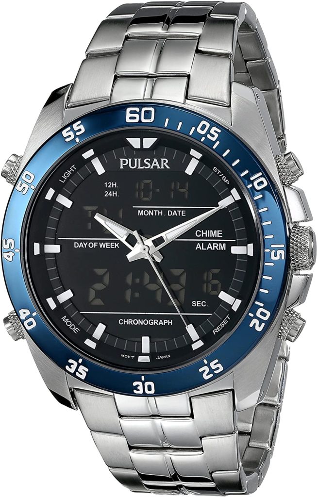 pulsar alarm chronograph