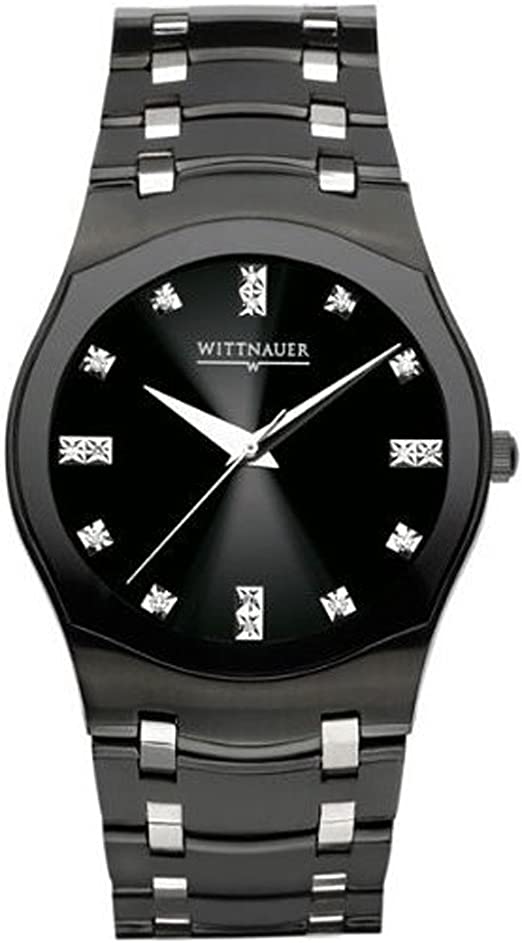 wittnauer black diamond watch