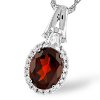 Garnet Pendants