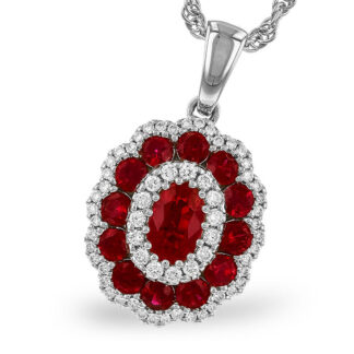 Ruby Pendants