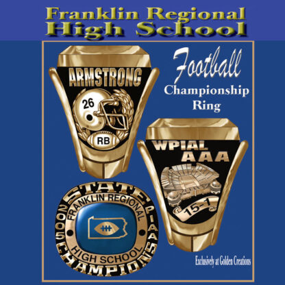 Football High School Championship Ring